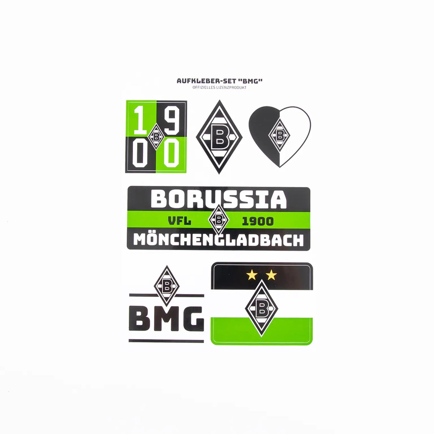 Aufkleber Set Borussia Mönchengladbach