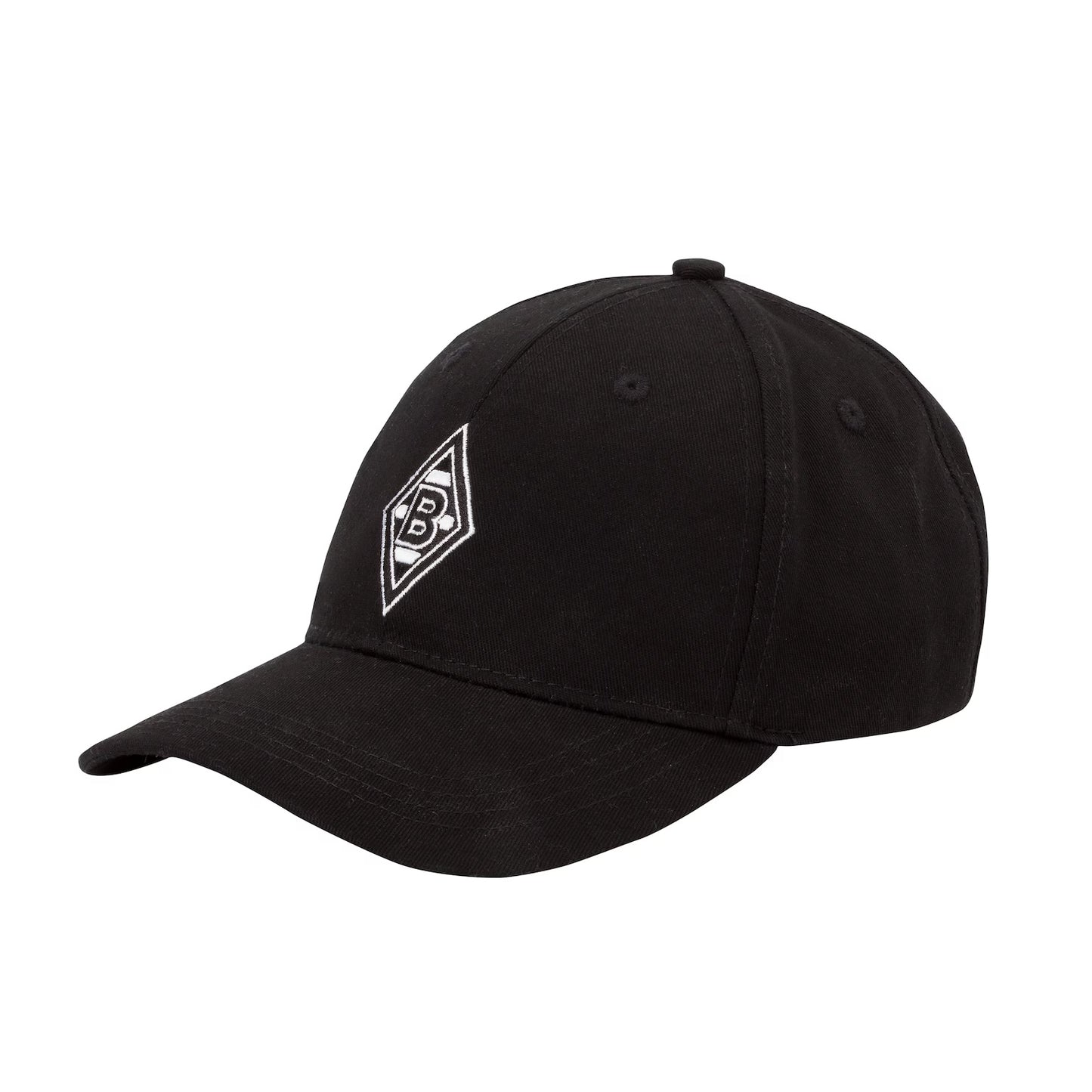 Baseball Cap classic schwarz mit Raute