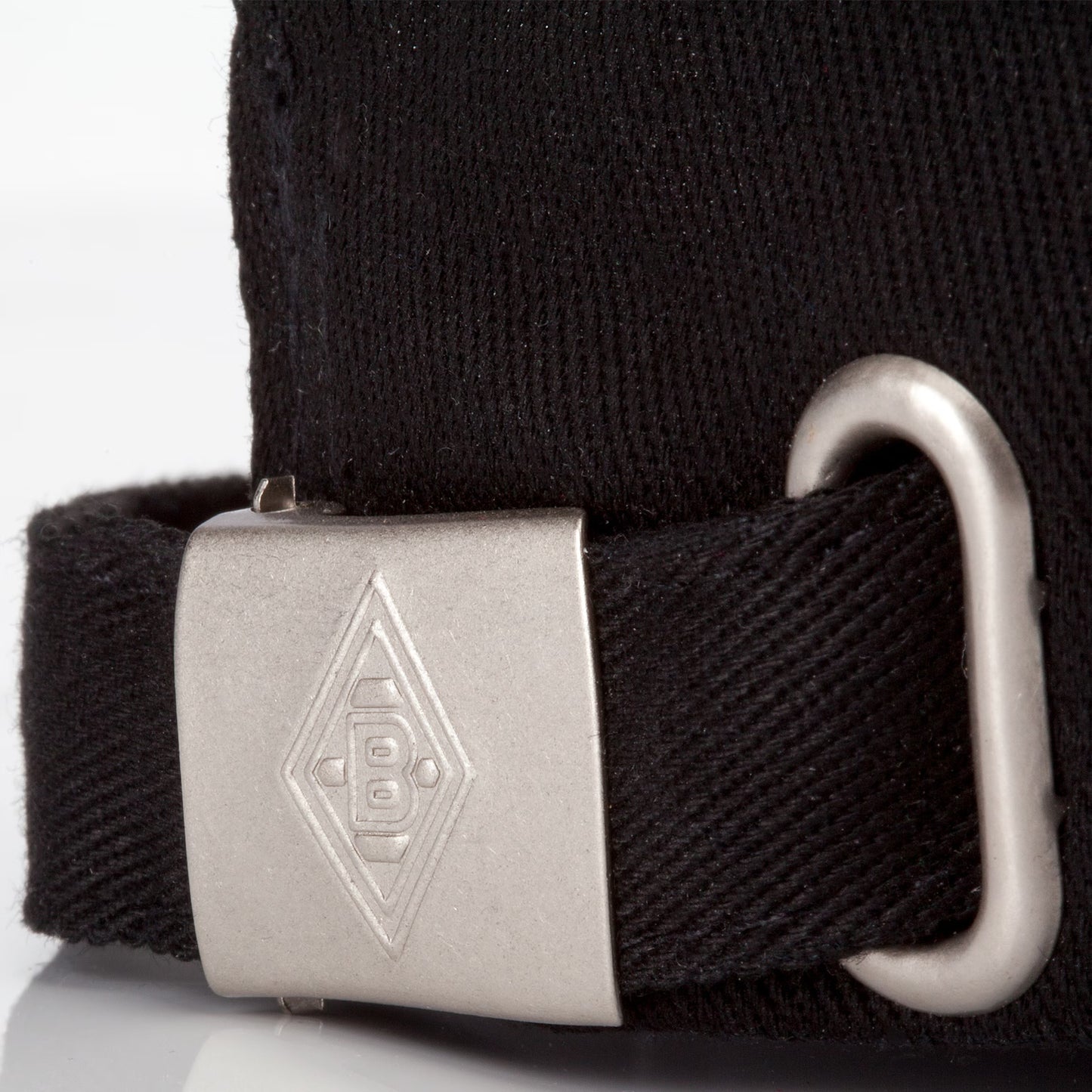 Baseball Cap classic schwarz mit Raute