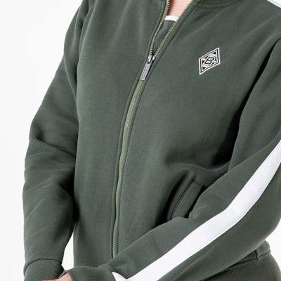 Borussia Mönchengladbach - Sweatjacke - Olive - Gr. S