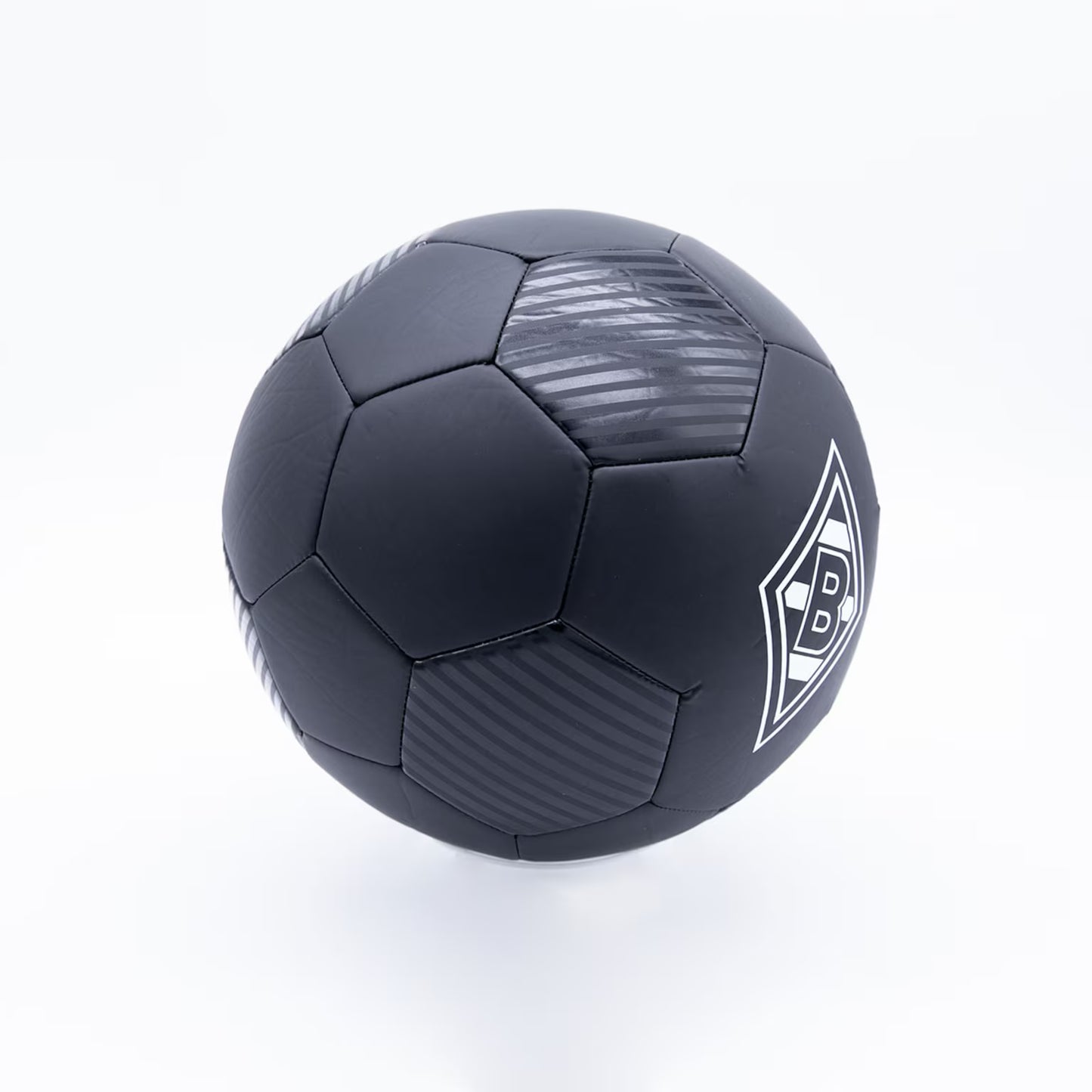 Fußball Borussia Mönchengladbach schwarz in Größe 5