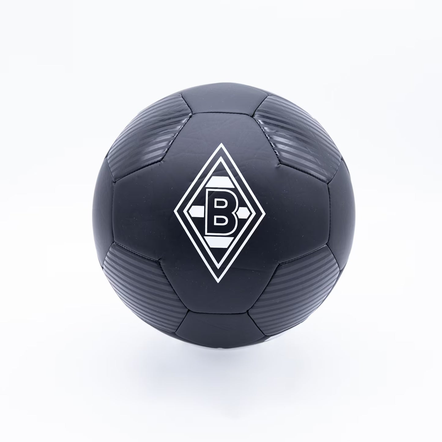 Fußball Borussia Mönchengladbach schwarz in Größe 5