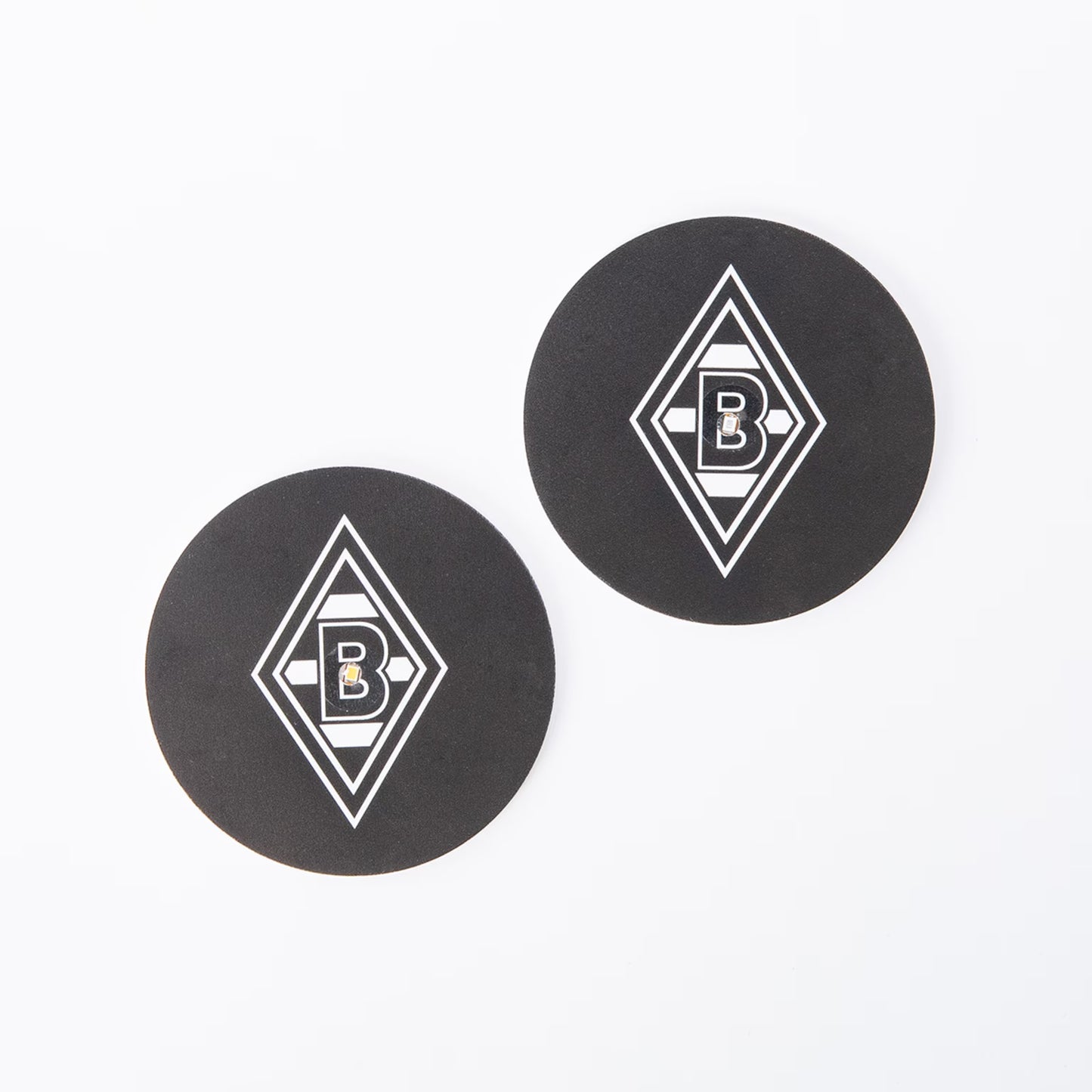 Leuchtende LED Untersetzer für Gläser von Borussia Mönchengladbach
