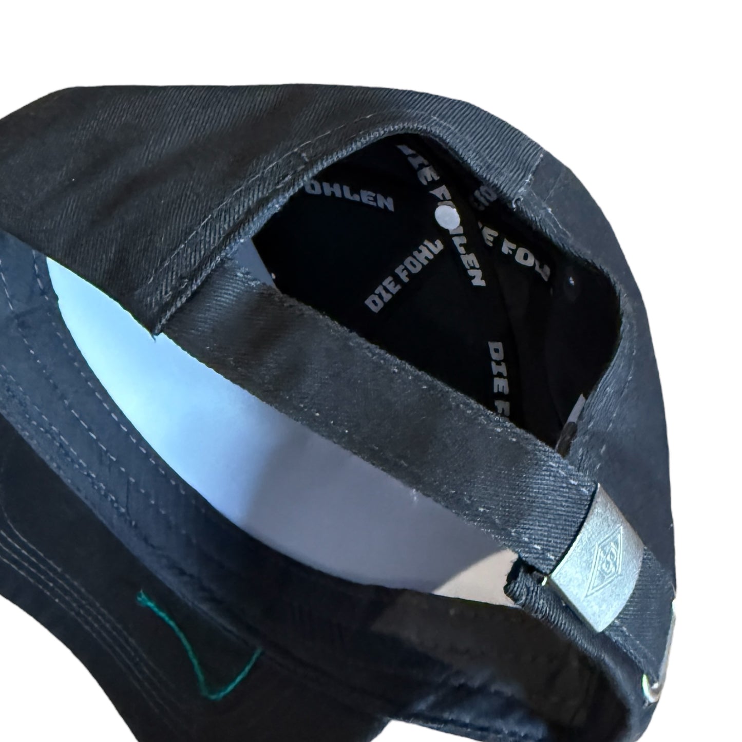 Baseball Cap classic schwarz mit Raute schwarz