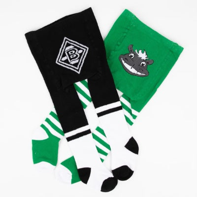 Strumpfhose - Baby - Gr. 62/68 - Borussia Mönchengladbach