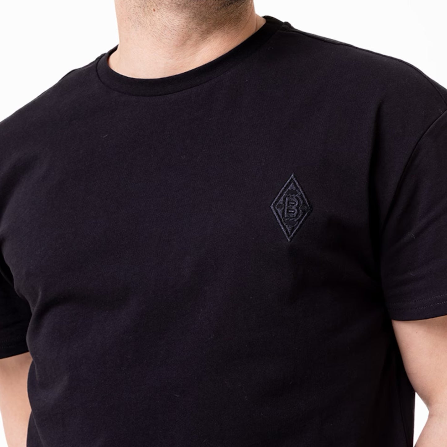 T-Shirt Black Logo Borussia Mönchengladbach