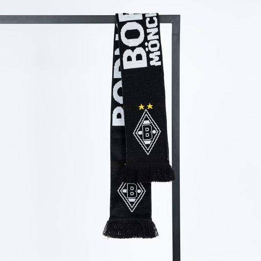 Fanschal Borussia Mönchengladbach Schwarz