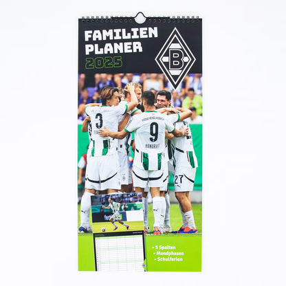 Familienplaner Kalender 2025 Borussia Mönchengladbach