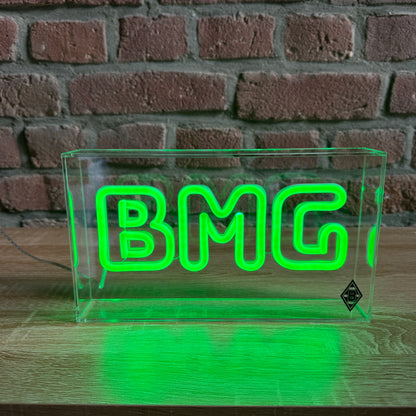 Neonschriftzug Borussia Mönchengladbach