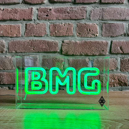 Neonschriftzug Borussia Mönchengladbach