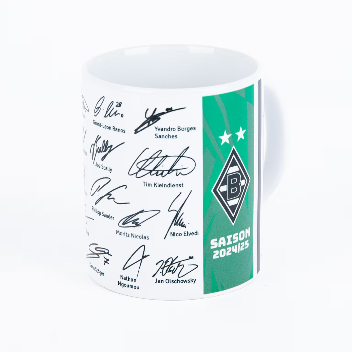 Tasse Autogramm Unterschriften Borussia Mönchengladbach