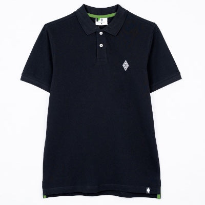 Poloshirt Herren schwarz Borussia Mönchengladbach